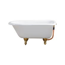 Vintage Baby Cast Iron Bathtub With Clawfoot